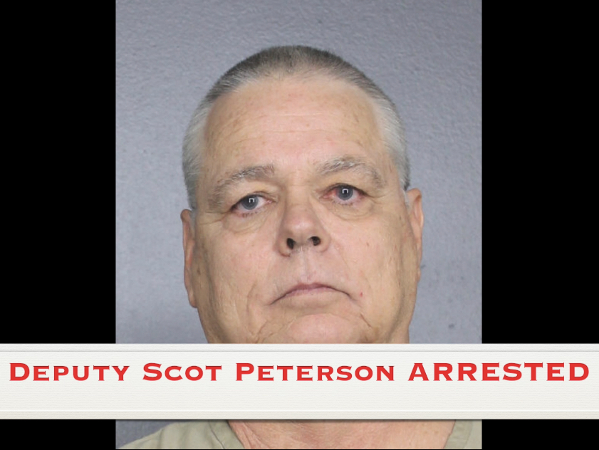 BSO Booking photo of Scot Peterson - BSO inmate search